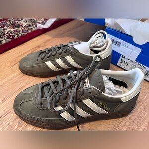 Adidas Sambas Handball Spezial Olive Men's 4 and 5.5/Women’s 6 and 7.5 Khaki